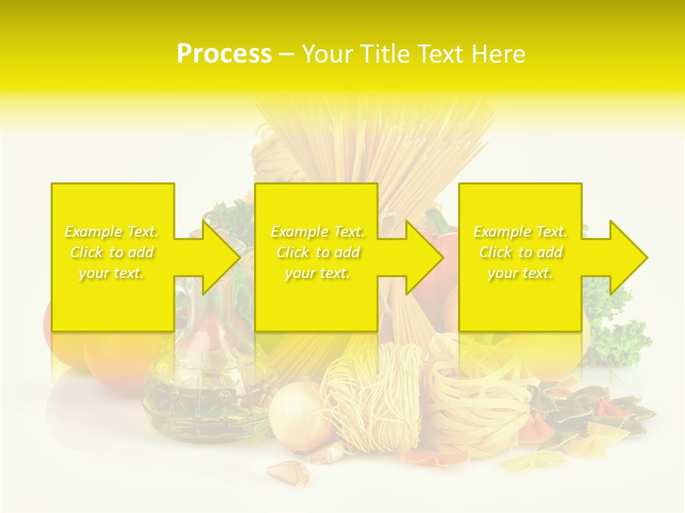 A Bunch Of Different Types Of Pasta And Vegetables PowerPoint Template
