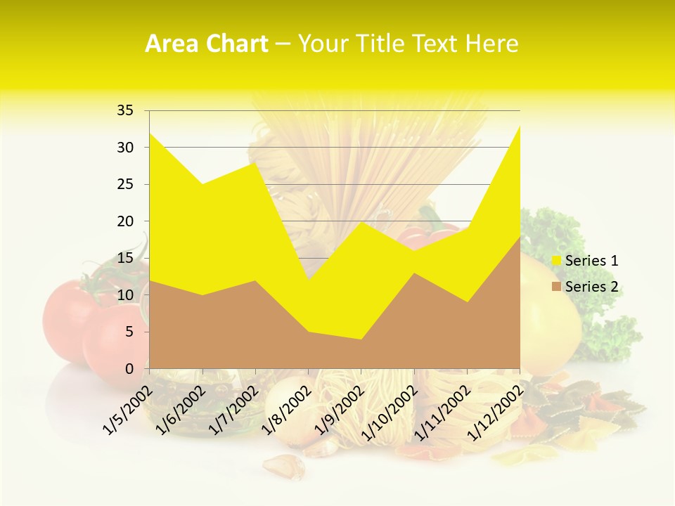 A Bunch Of Different Types Of Pasta And Vegetables PowerPoint Template