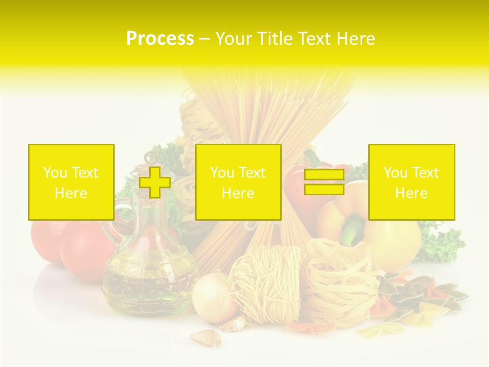 A Bunch Of Different Types Of Pasta And Vegetables PowerPoint Template