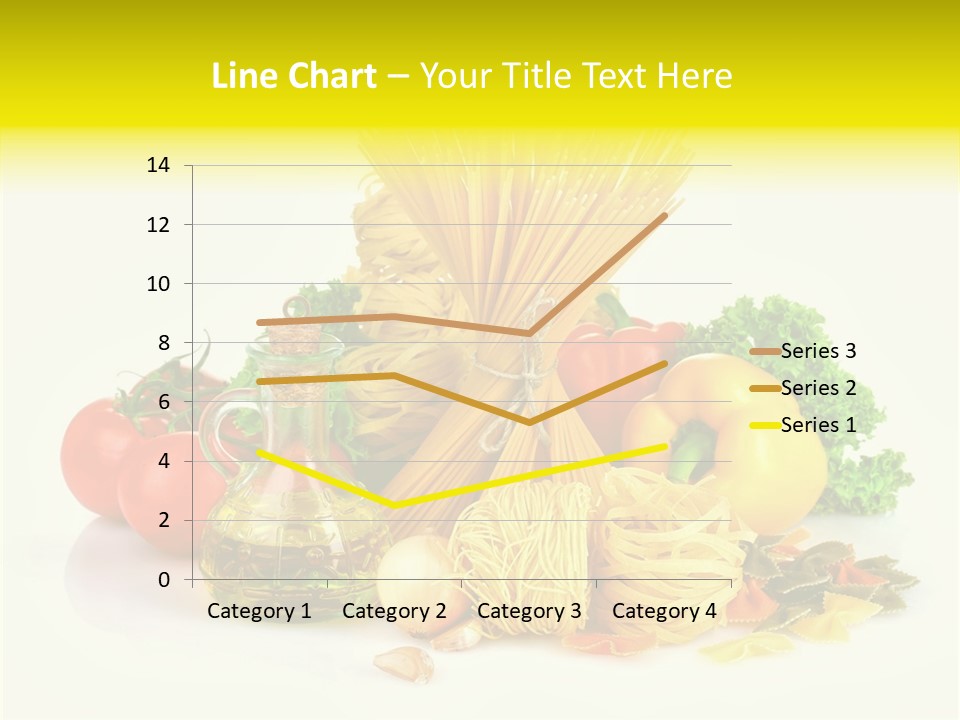 A Bunch Of Different Types Of Pasta And Vegetables PowerPoint Template