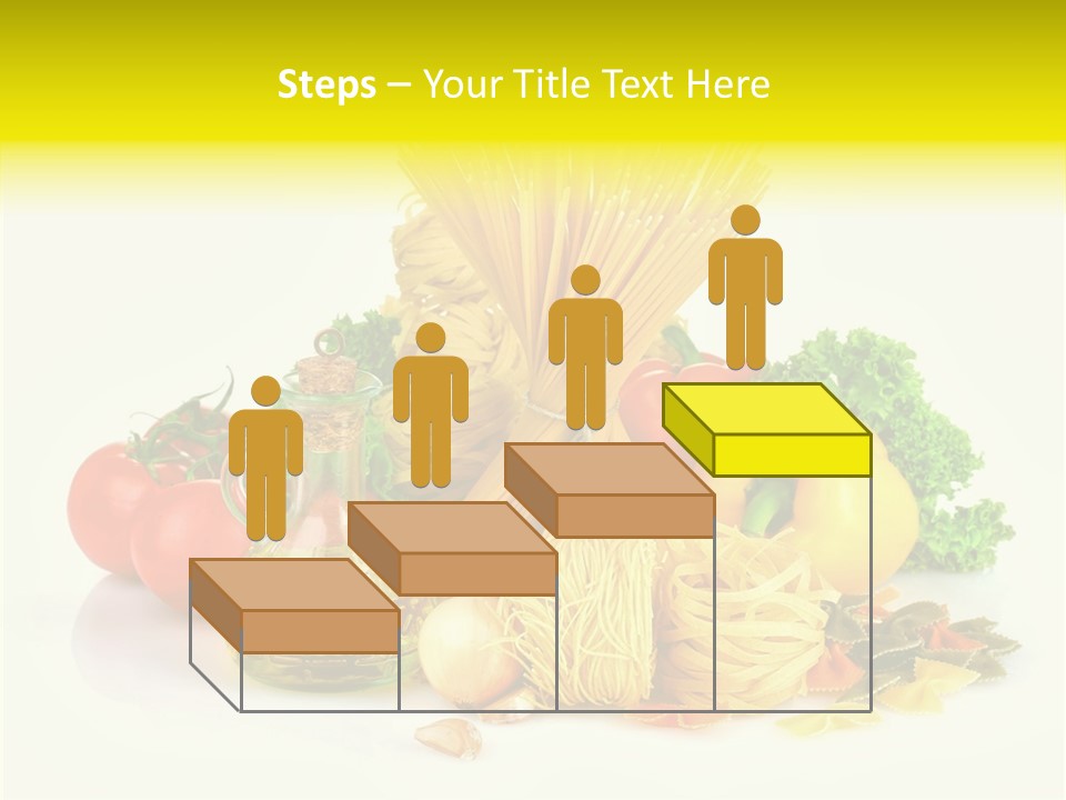 A Bunch Of Different Types Of Pasta And Vegetables PowerPoint Template