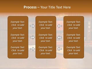 A Laptop Computer Sitting On Top Of A Wooden Desk PowerPoint Template