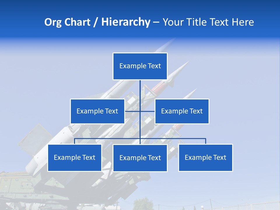 A Group Of Missiles Sitting On Top Of Each Other PowerPoint Template