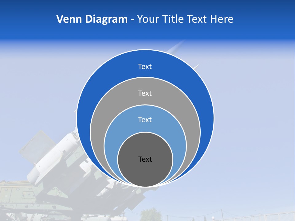 A Group Of Missiles Sitting On Top Of Each Other PowerPoint Template