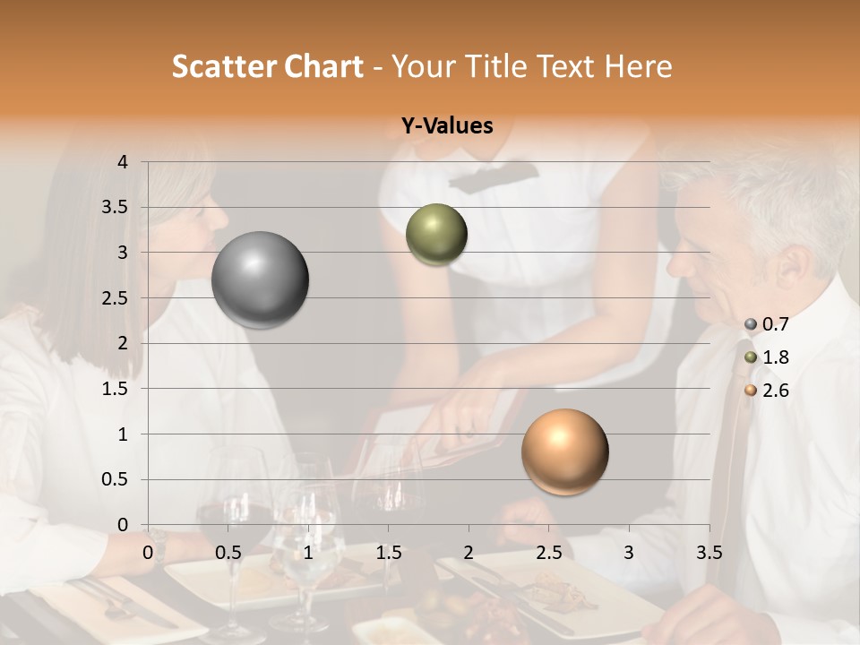 A Group Of People Sitting Around A Table PowerPoint Template
