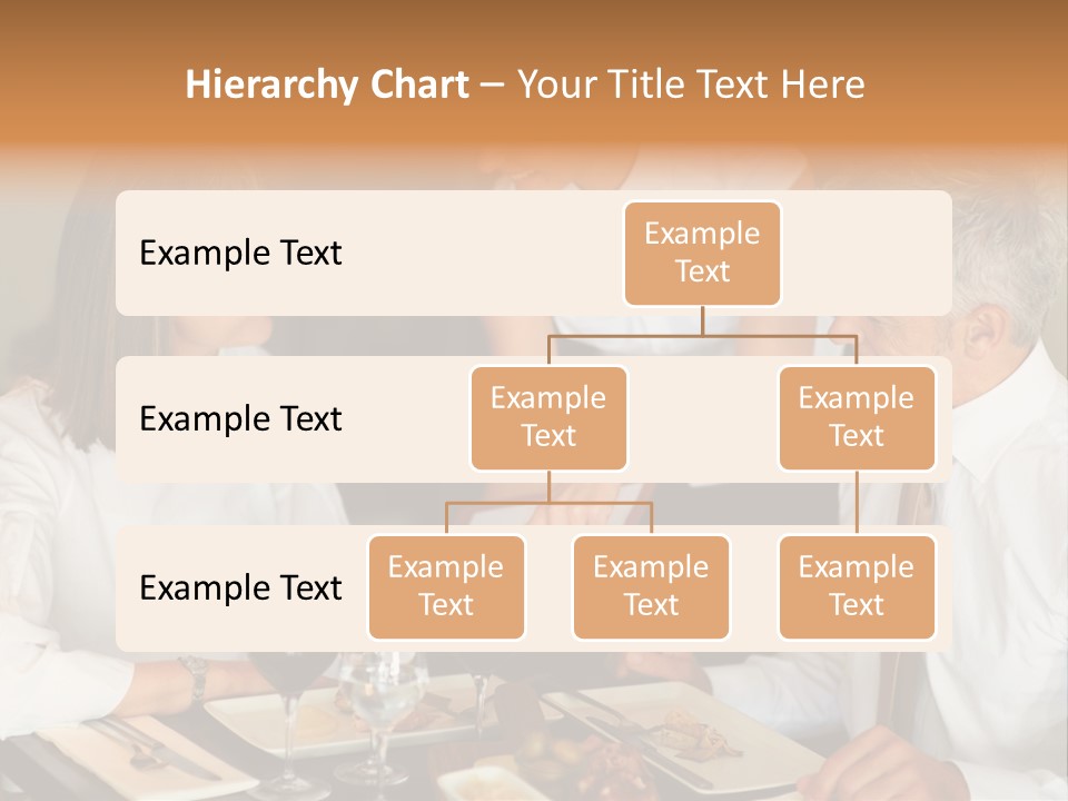 A Group Of People Sitting Around A Table PowerPoint Template