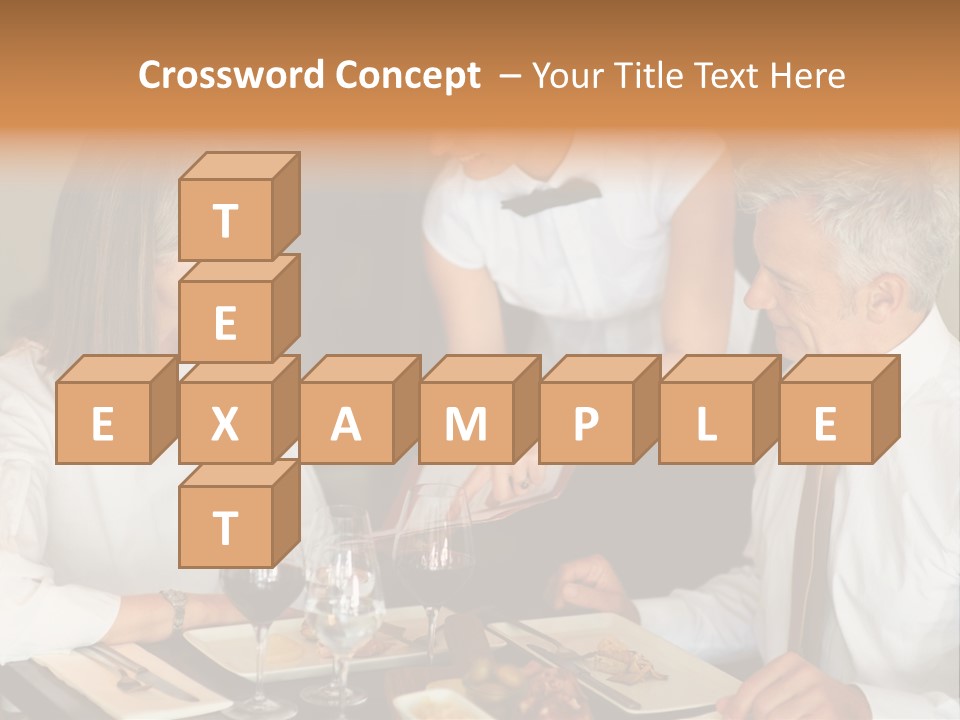 A Group Of People Sitting Around A Table PowerPoint Template