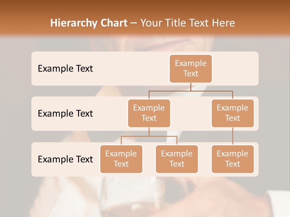 A Man In A Tuxedo Holding A Glass Of Wine PowerPoint Template