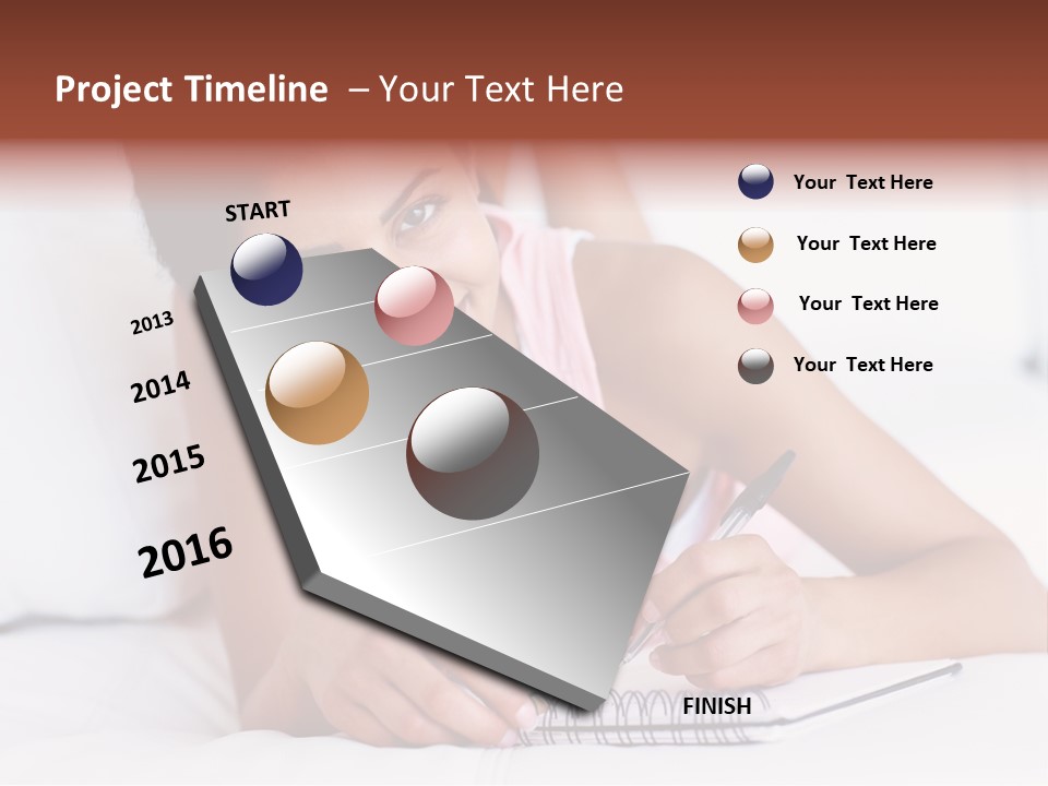 Educational North Mountains PowerPoint Template