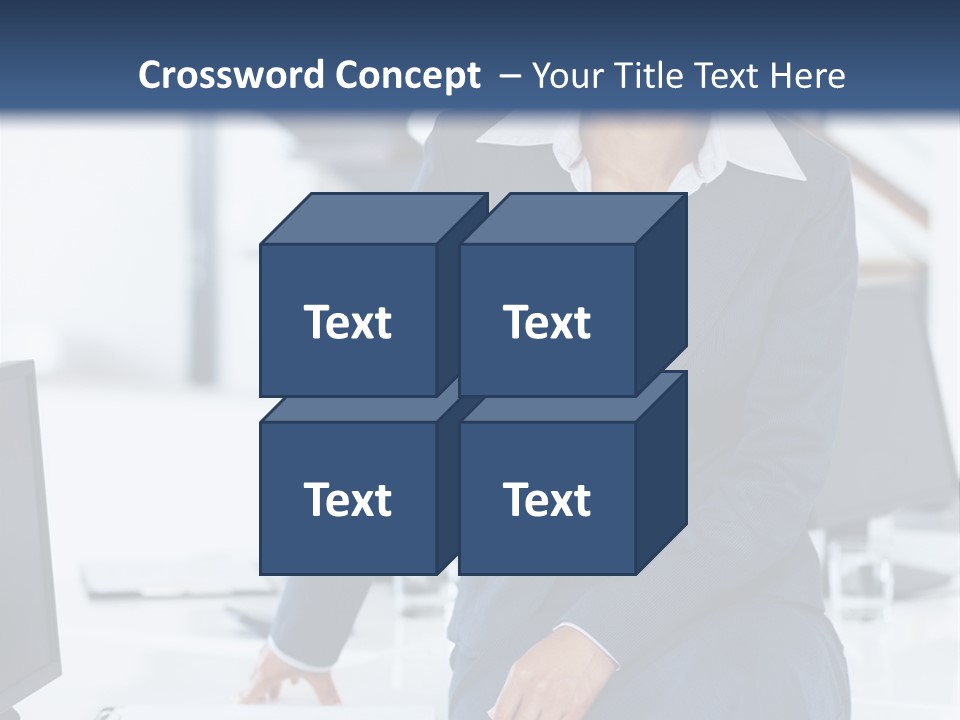 Grass Working Concentration PowerPoint Template