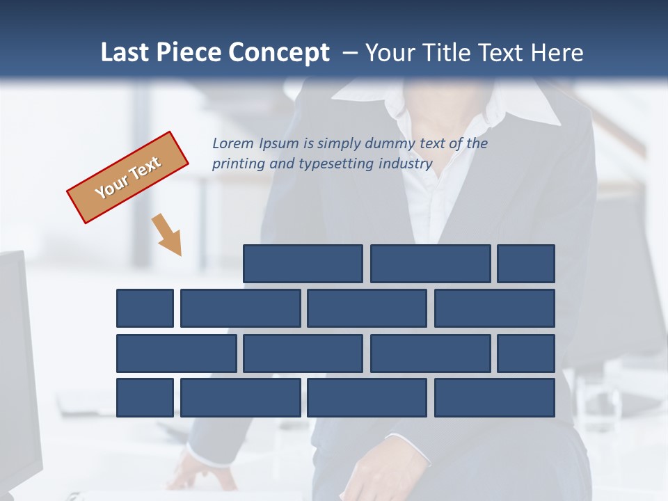 Grass Working Concentration PowerPoint Template