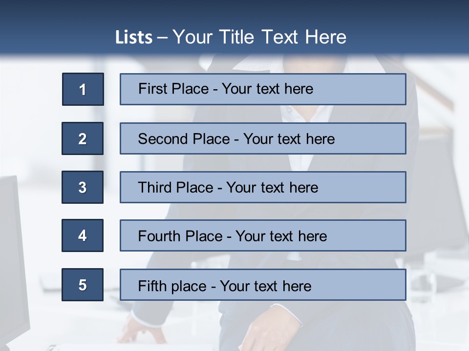 Grass Working Concentration PowerPoint Template