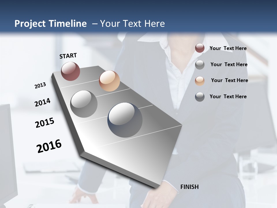 Grass Working Concentration PowerPoint Template