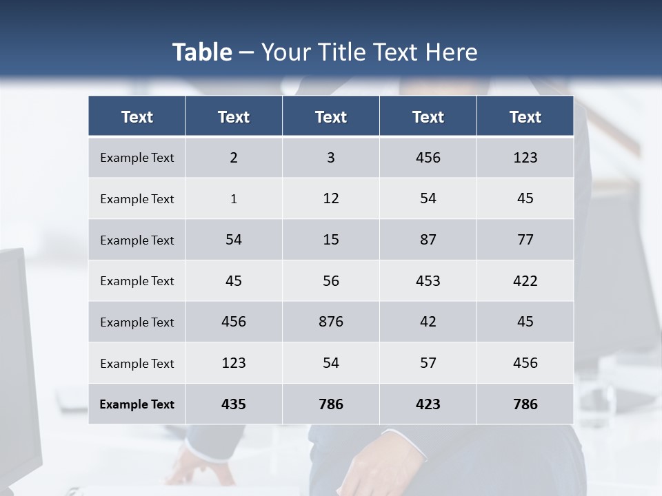 Grass Working Concentration PowerPoint Template