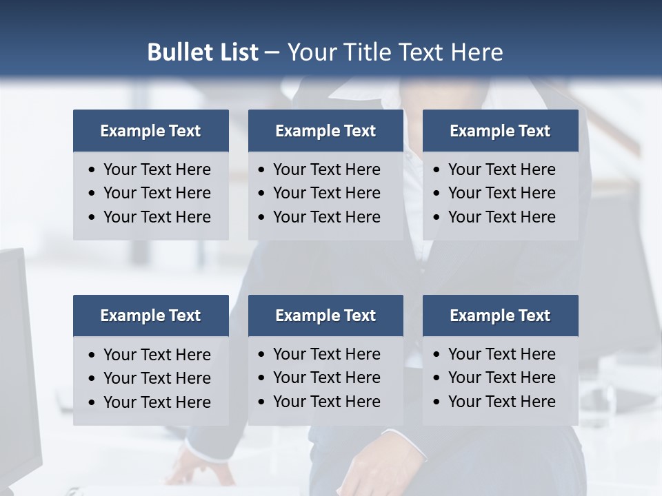 Grass Working Concentration PowerPoint Template