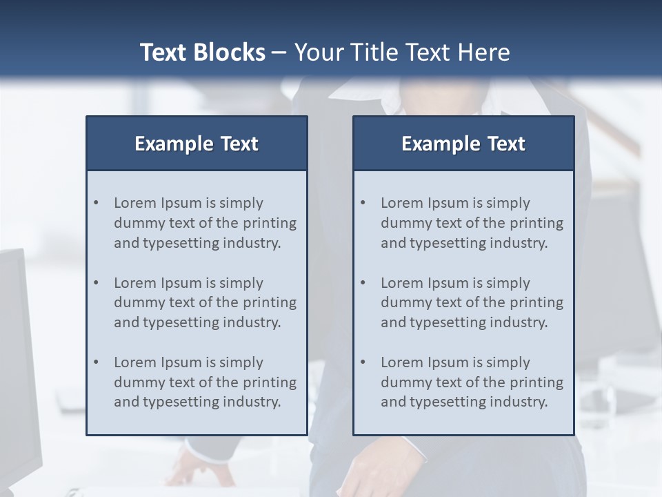 Grass Working Concentration PowerPoint Template
