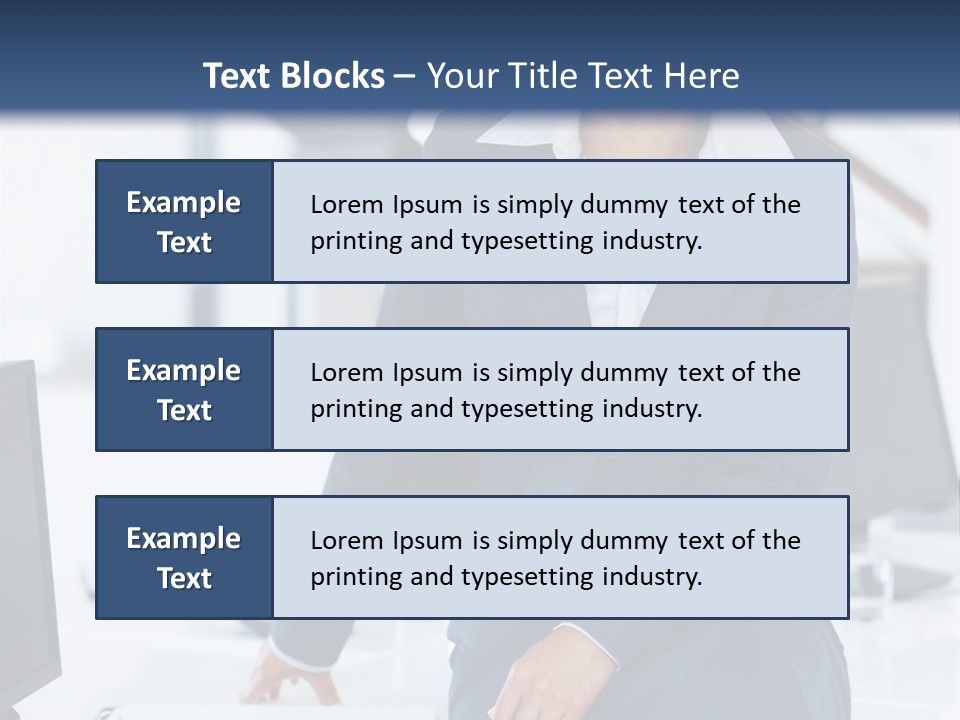 Grass Working Concentration PowerPoint Template