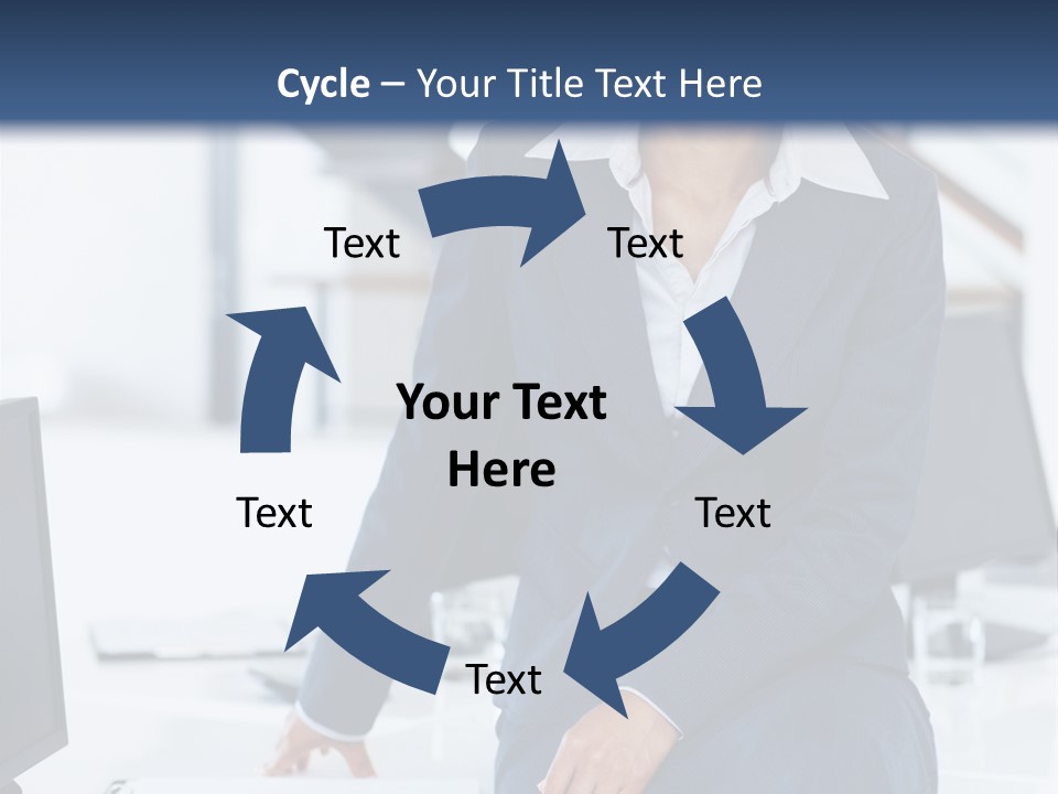 Grass Working Concentration PowerPoint Template