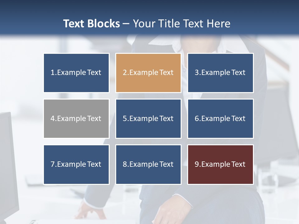 Grass Working Concentration PowerPoint Template