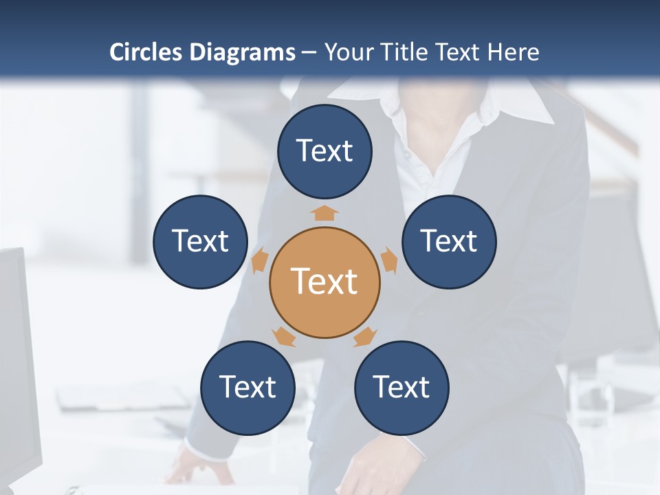 Grass Working Concentration PowerPoint Template