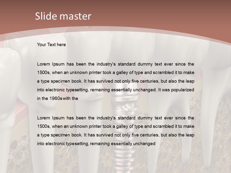 Cosmos Man Moon PowerPoint Template