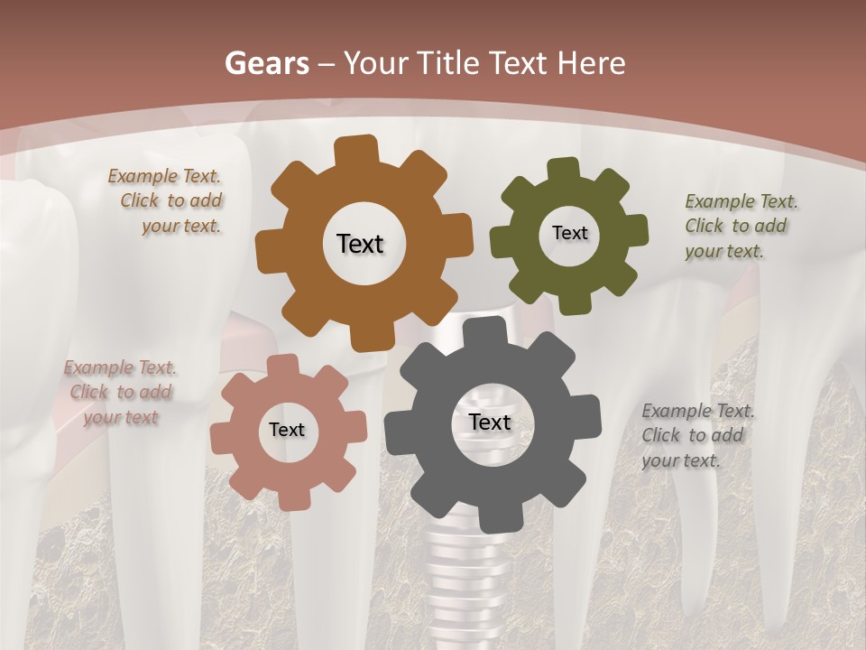 Cosmos Man Moon PowerPoint Template