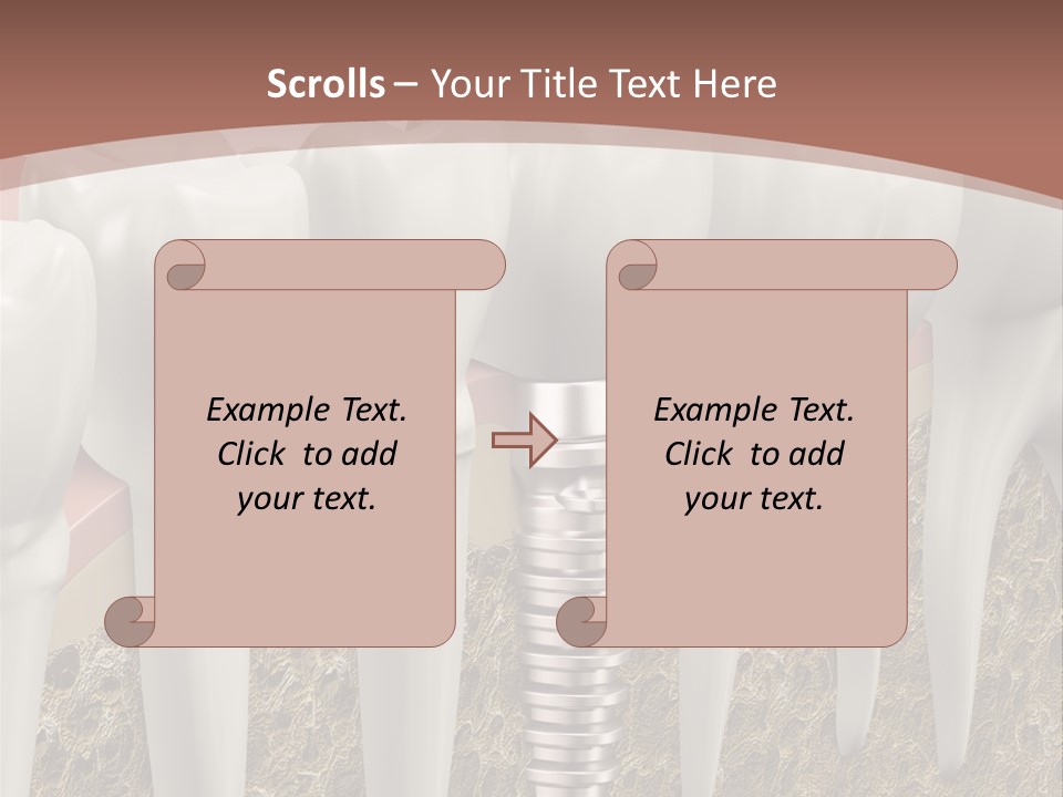 Cosmos Man Moon PowerPoint Template