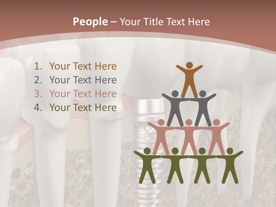 Cosmos Man Moon PowerPoint Template