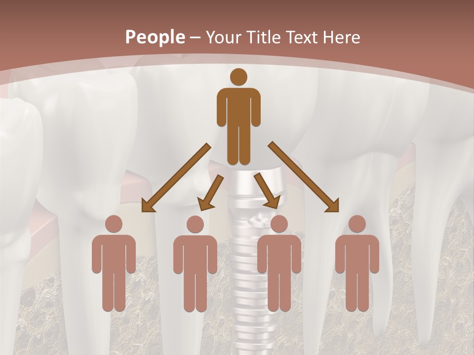 Cosmos Man Moon PowerPoint Template