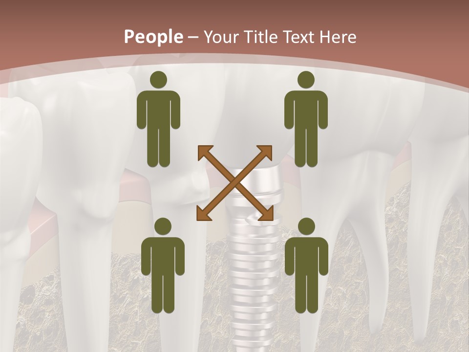 Cosmos Man Moon PowerPoint Template