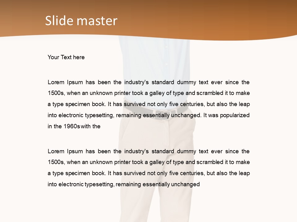 Therapy Lying Asian PowerPoint Template