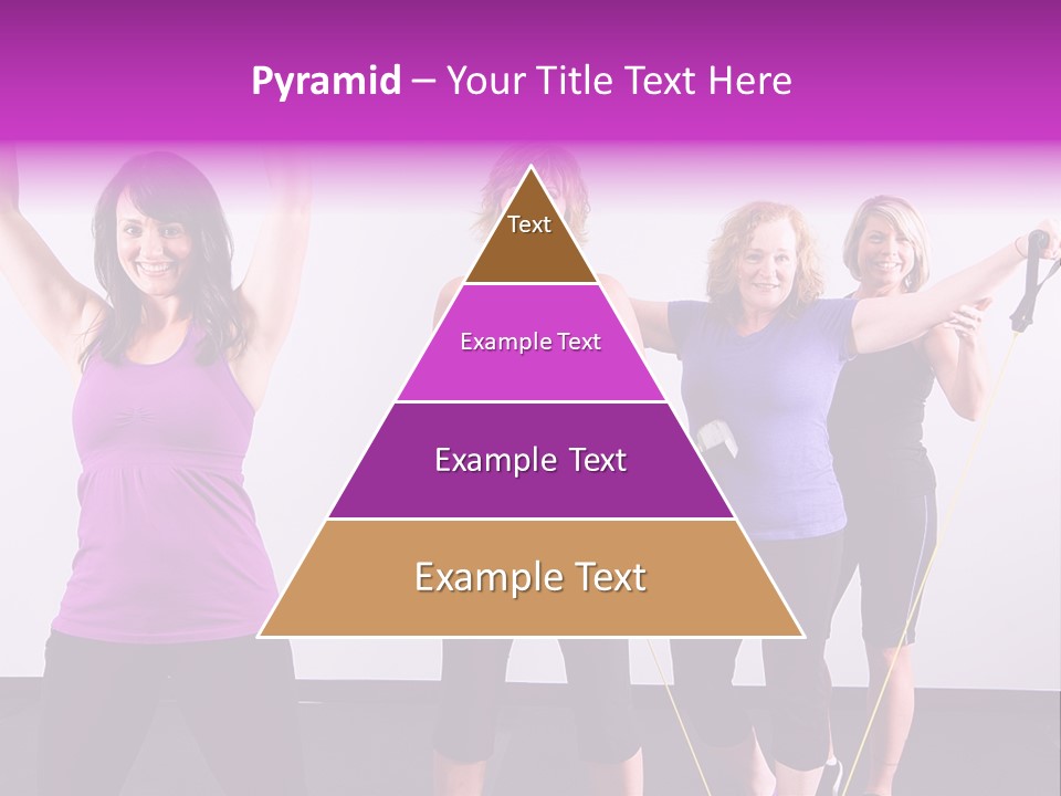 Girls Gym Women PowerPoint Template