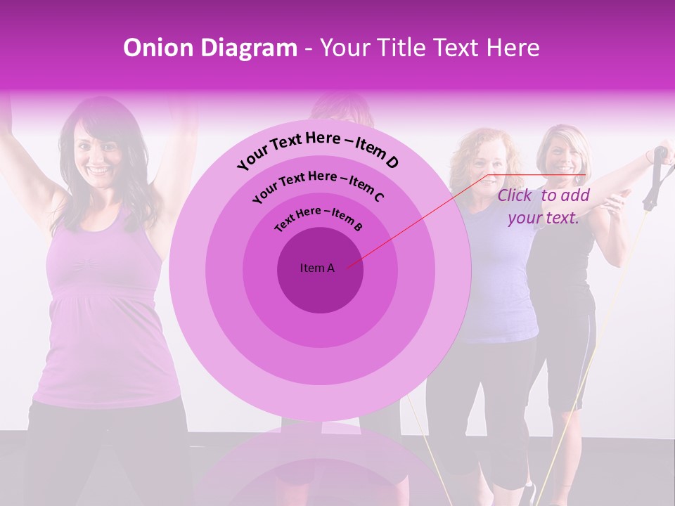 Girls Gym Women PowerPoint Template