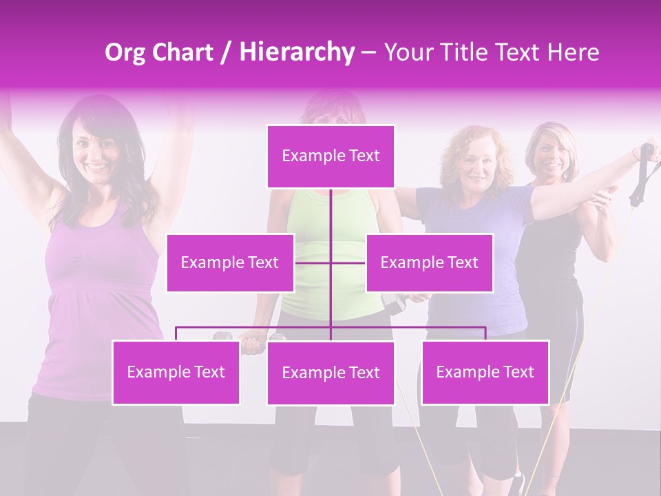 Girls Gym Women PowerPoint Template