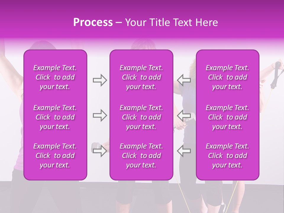 Girls Gym Women PowerPoint Template