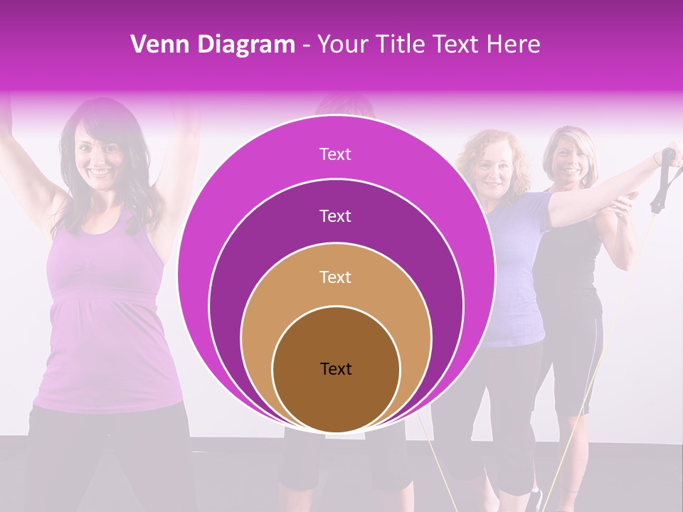 Girls Gym Women PowerPoint Template