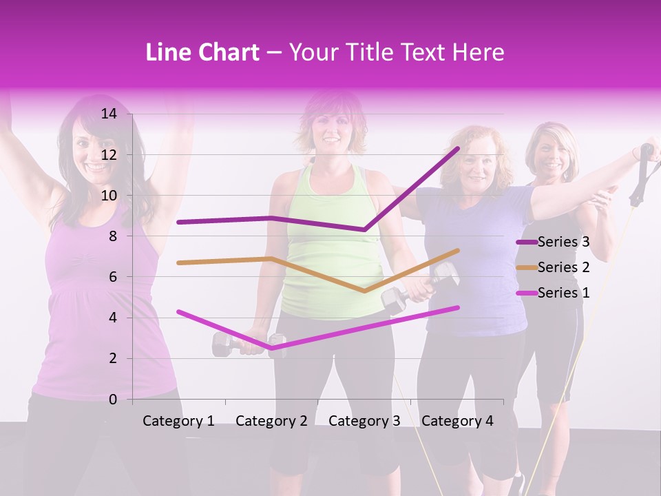 Girls Gym Women PowerPoint Template