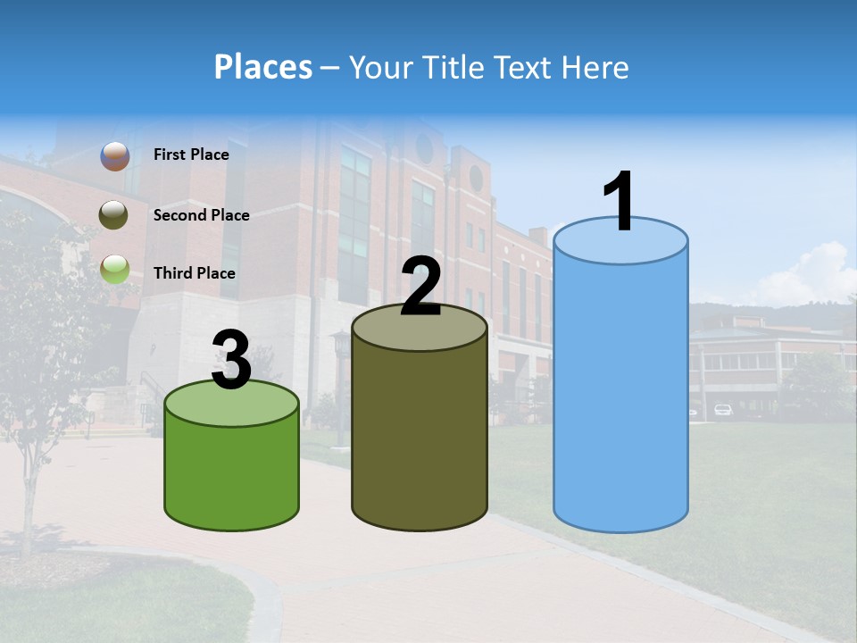 Educational North Mountains PowerPoint Template