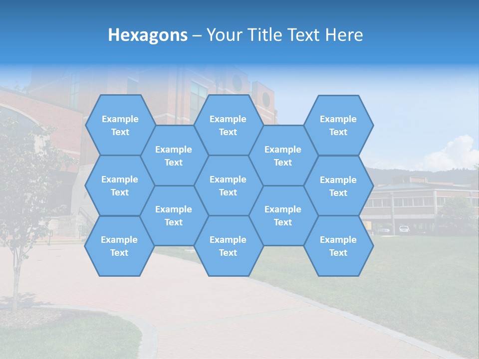 Educational North Mountains PowerPoint Template