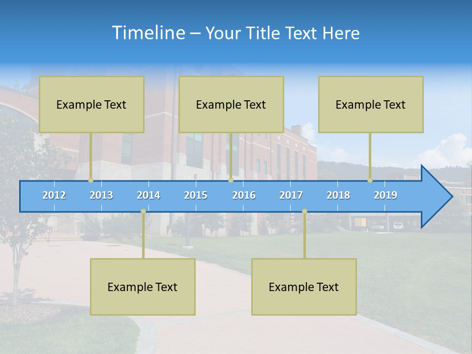 Educational North Mountains PowerPoint Template