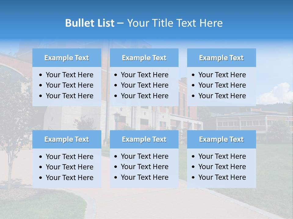 Educational North Mountains PowerPoint Template