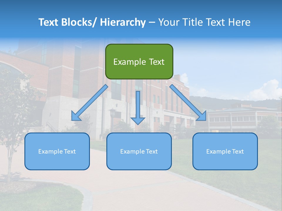 Educational North Mountains PowerPoint Template