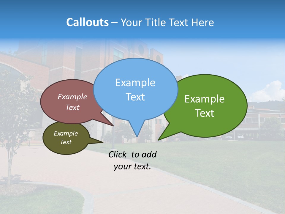 Educational North Mountains PowerPoint Template
