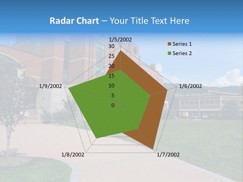 Educational North Mountains PowerPoint Template