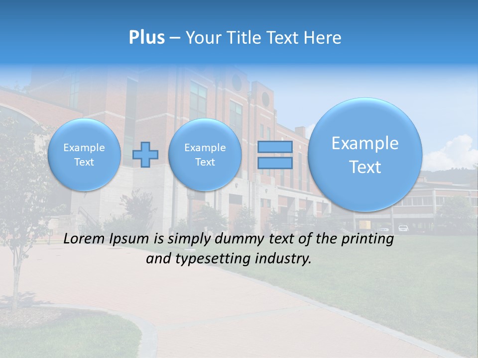 Educational North Mountains PowerPoint Template