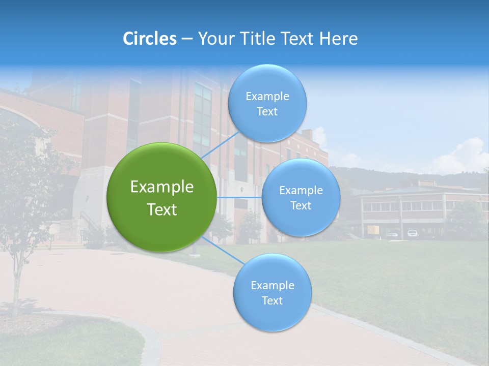 Educational North Mountains PowerPoint Template
