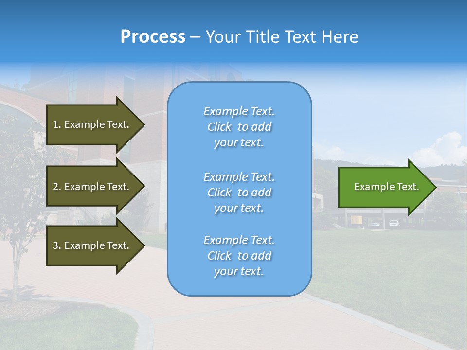 Educational North Mountains PowerPoint Template