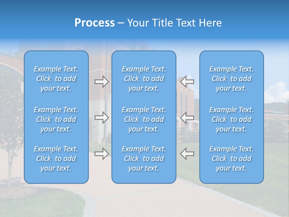 Educational North Mountains PowerPoint Template
