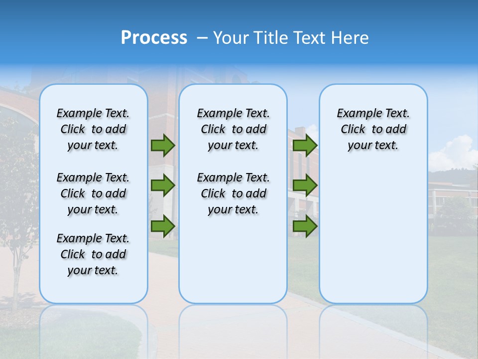Educational North Mountains PowerPoint Template