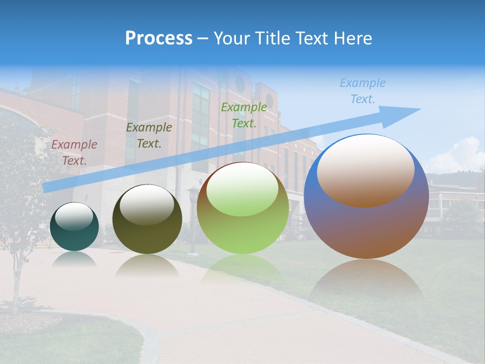 Educational North Mountains PowerPoint Template
